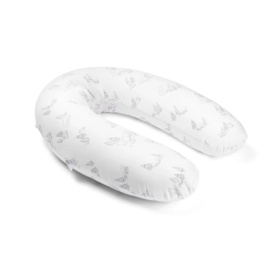 Buddy Classic Pregnancy & Nursing Pillow - Family Bear Grey