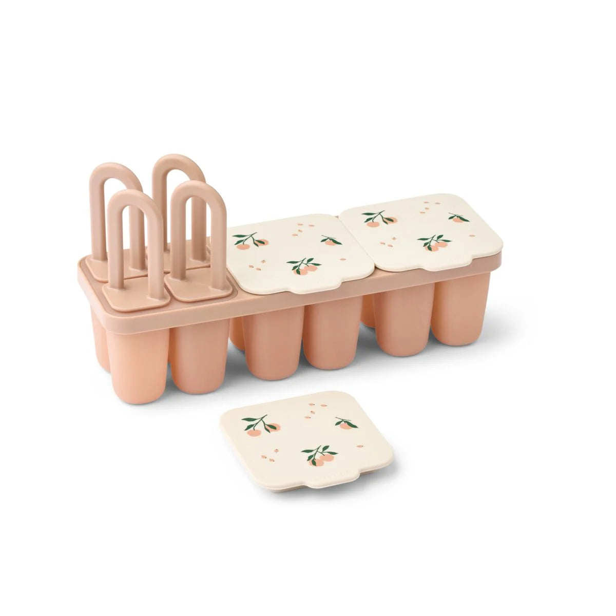 Kaimen Food & Ice Pop Tray - Peach / Sea Shell