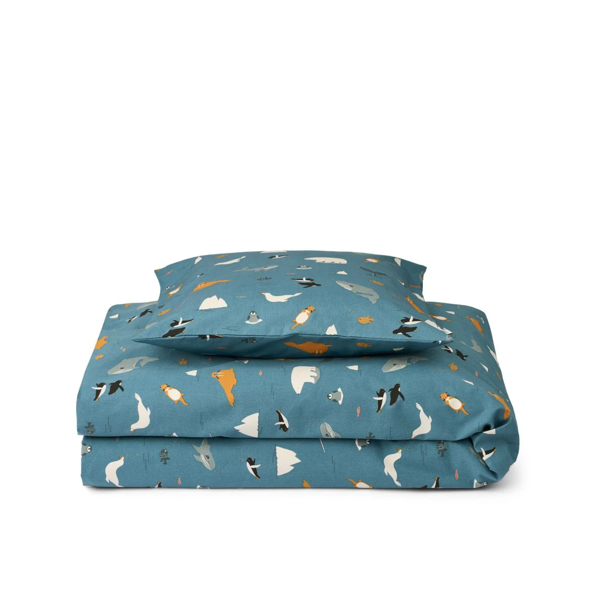 Ingeborg Junior Bedding - Arctic Sea / Ocean View
