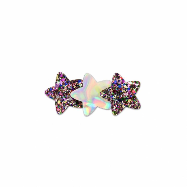 Glitter Stars Hair Clip