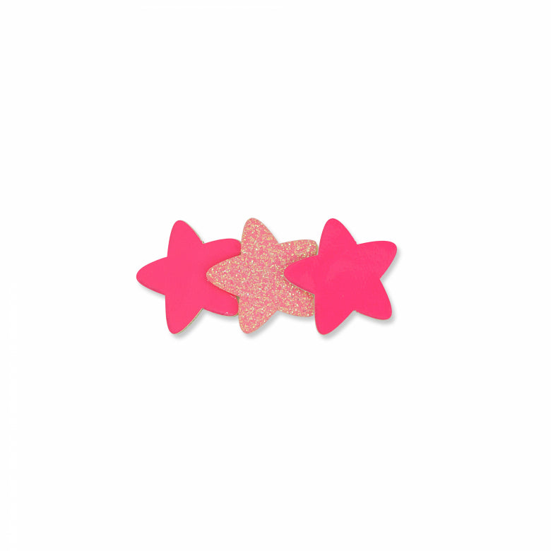 Glitter Stars Hair Clip