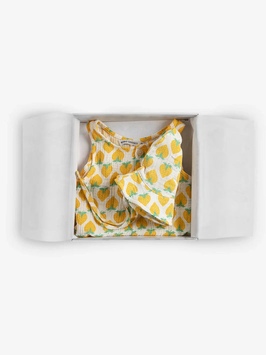 Strawberry All Over Baby Gift Set