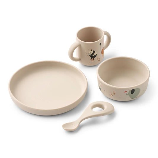 Vivi Printed Tableware Set - Circus / Sandy