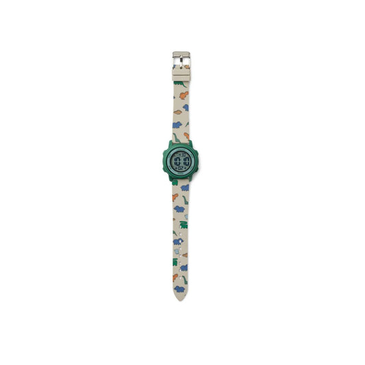 Sussi Wrist Watch - Dinosaurs / Mist