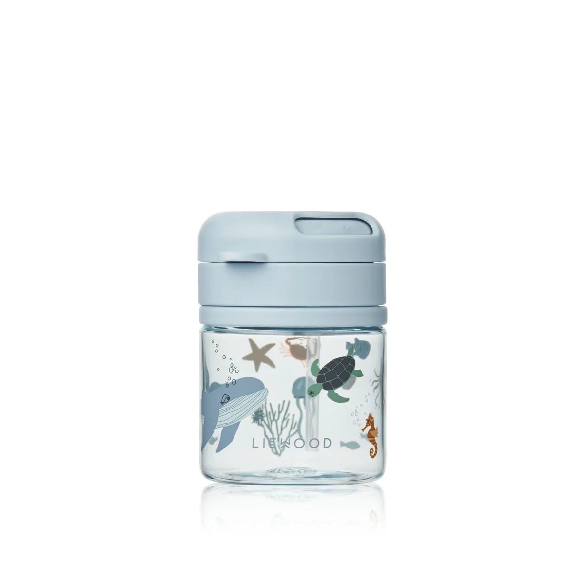 Pavia Tritan Straw Cup 280ml - Sea creature / Sandy