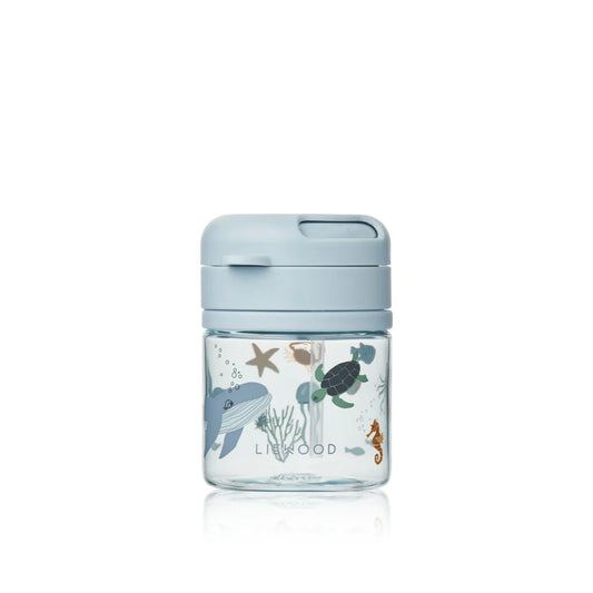 Pavia Tritan Straw Cup 280ml - Sea creature / Sandy