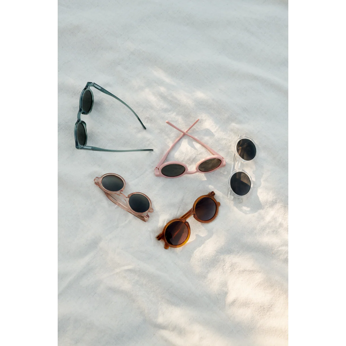 Darla Sunglasses (4-10y) - Rose Transparent