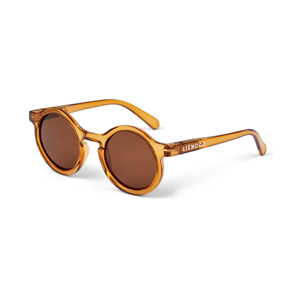 Darla Sunglasses (4-10y) - Mustard Transparent