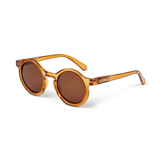 Darla Sunglasses (4-10y) - Mustard Transparent