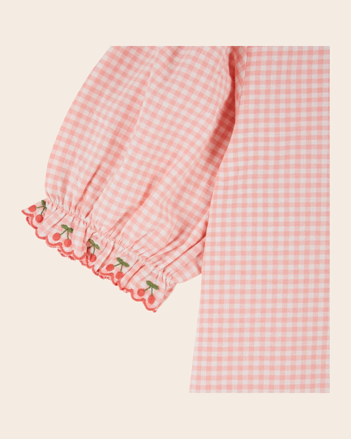 Gingham Tulips Set