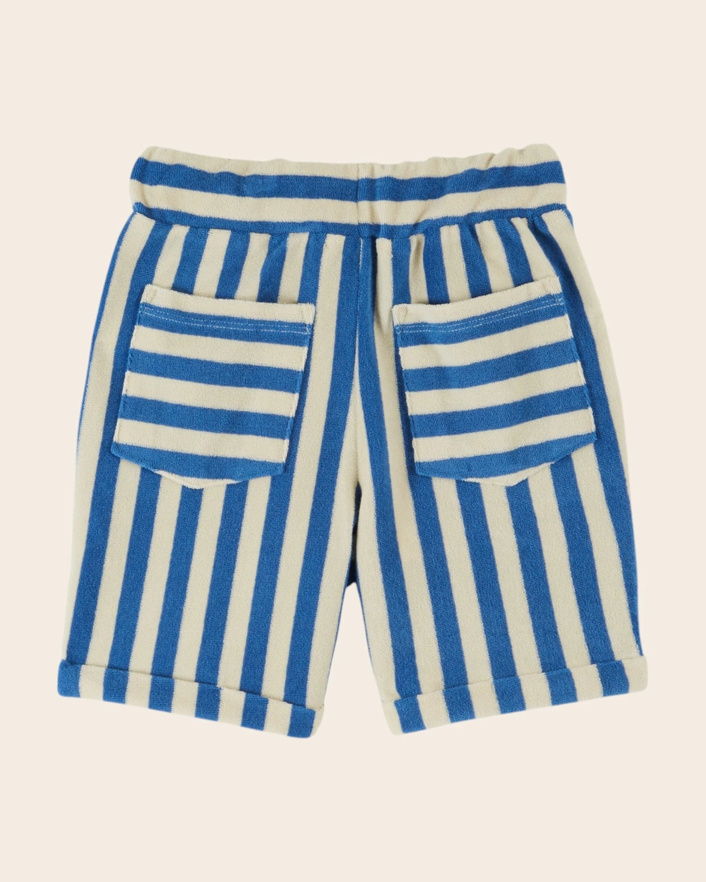Terry Striped Shorts