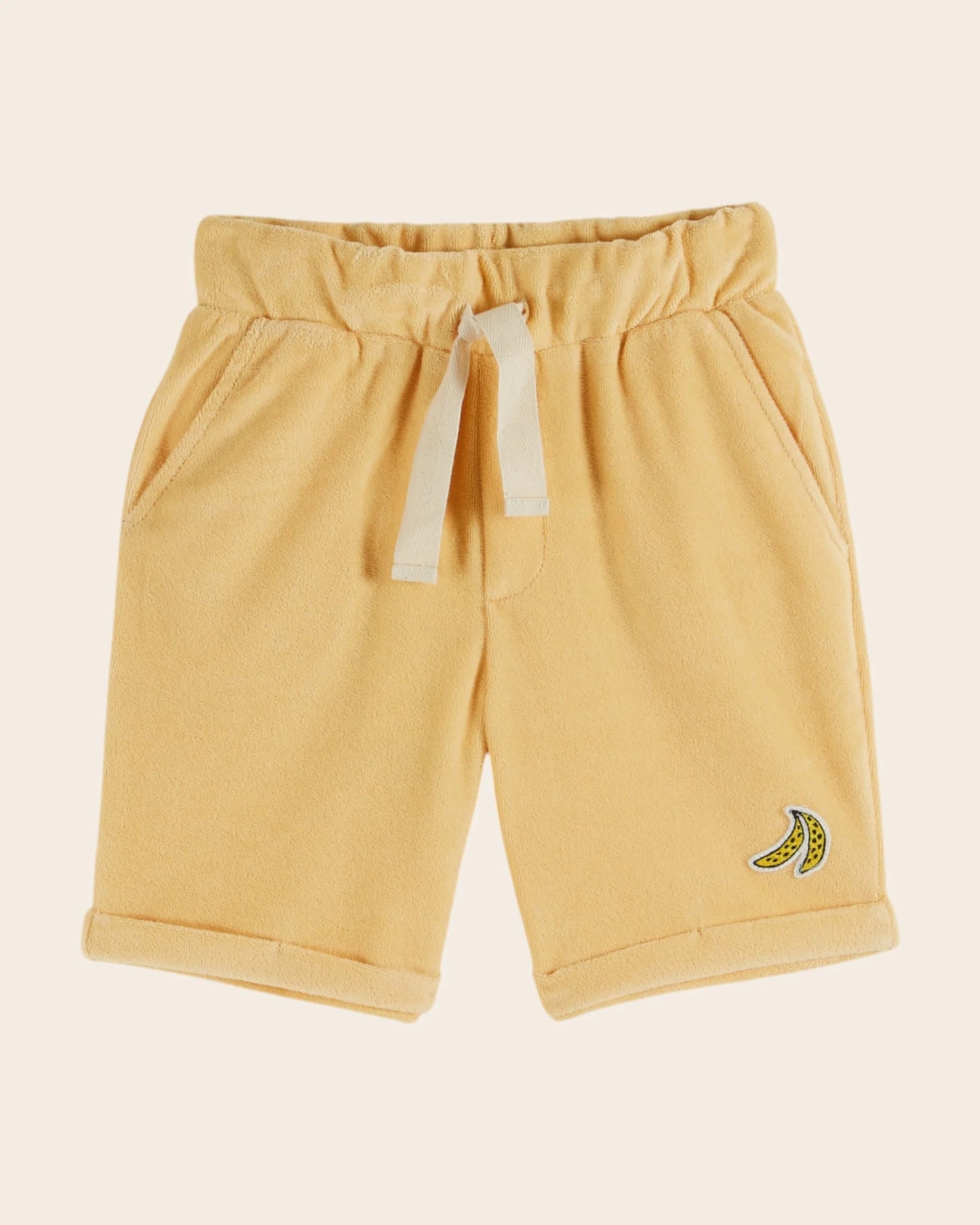 Banana Terry Shorts - Yellow