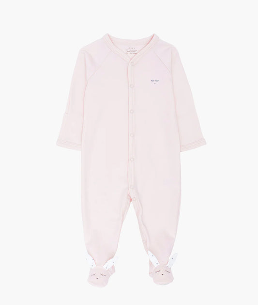 Rabbit Playsuit - Pink