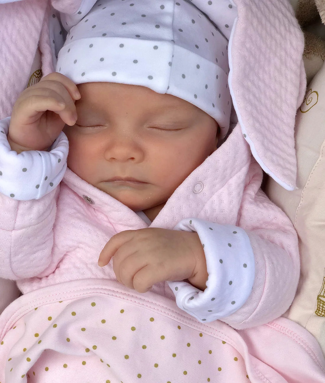 Bunny Cardigan - Pink