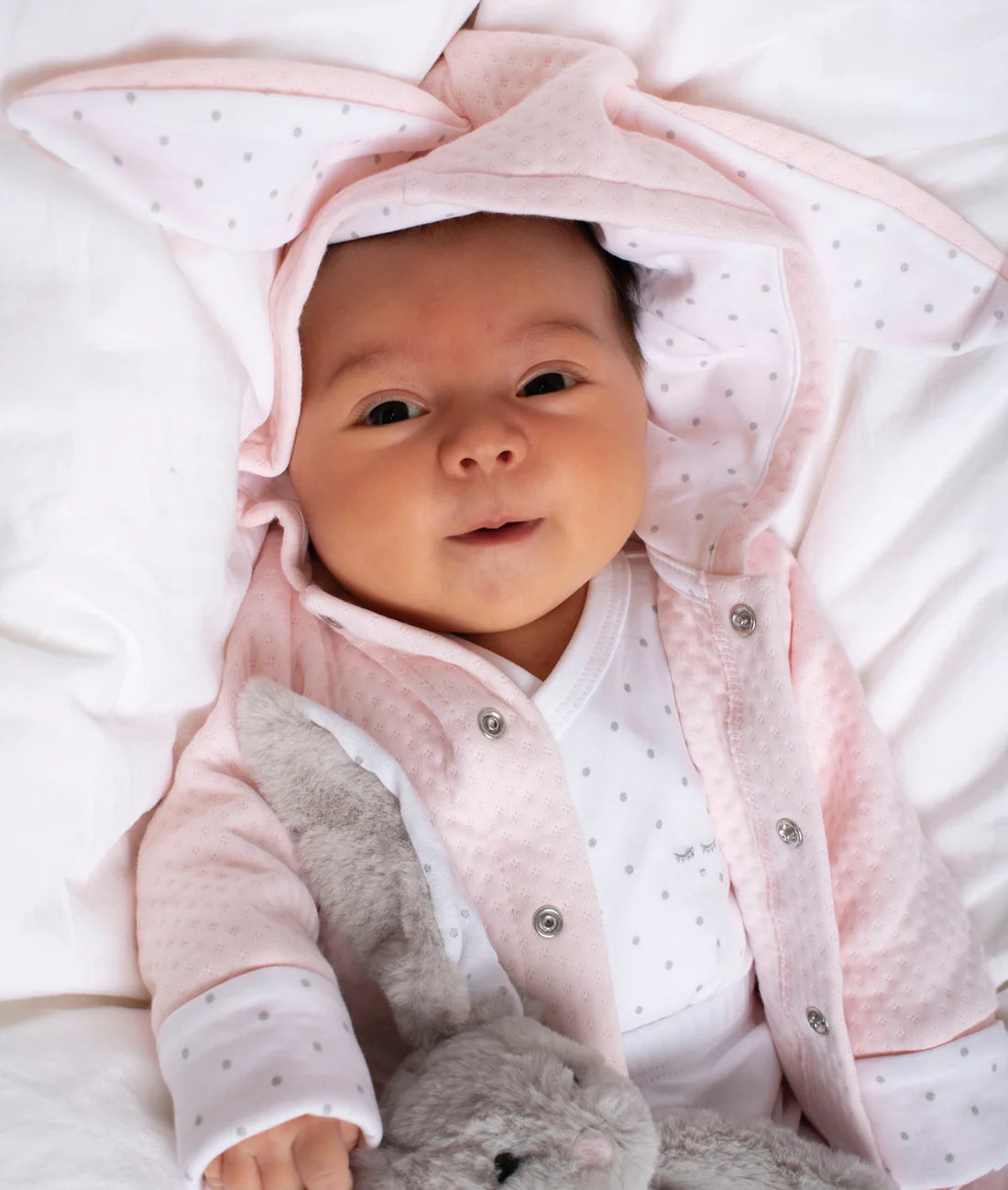 Bunny Cardigan - Pink