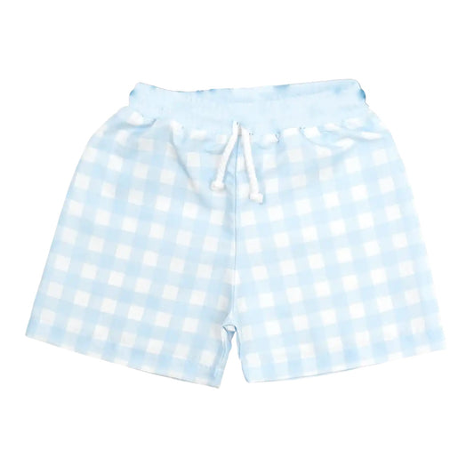 Porto Swim Trunks - Chess Blue