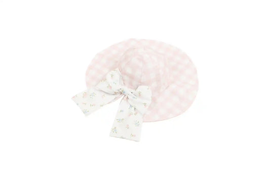 Sunny Hat - Chess Pink