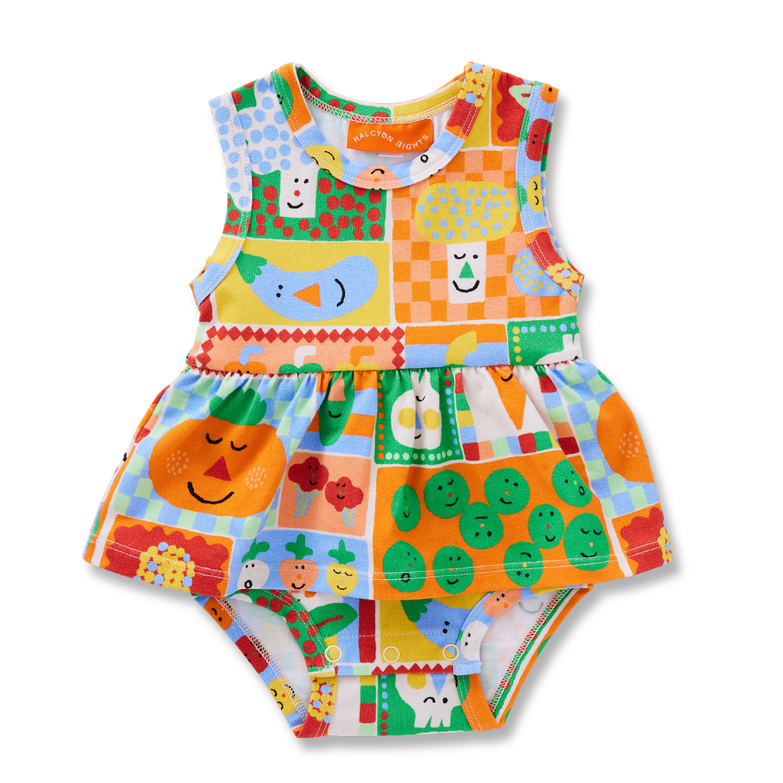 Pocket Patch Bloomer Dress