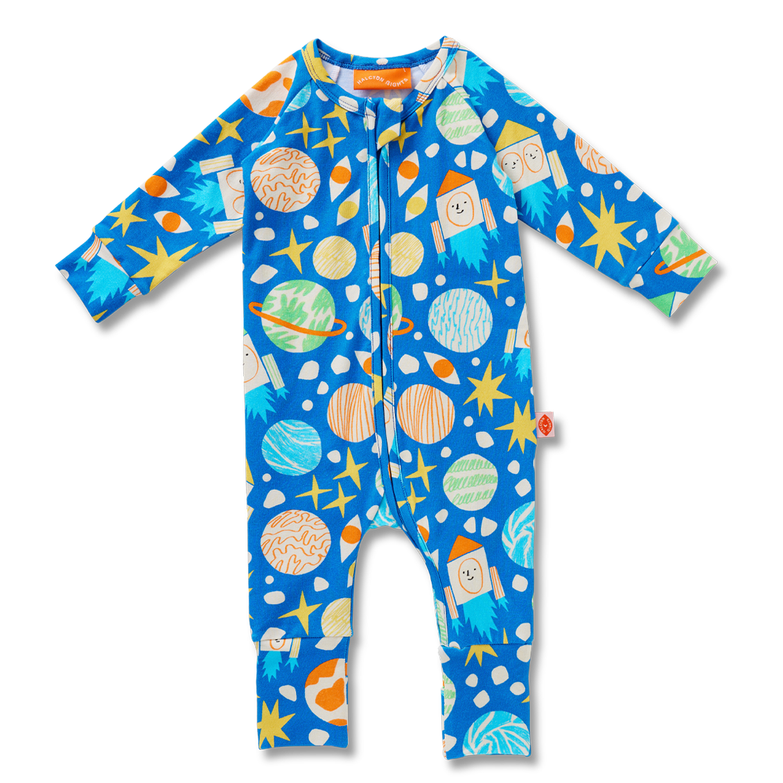 See You In Space Long Sleeve Playsuit & Bib Set