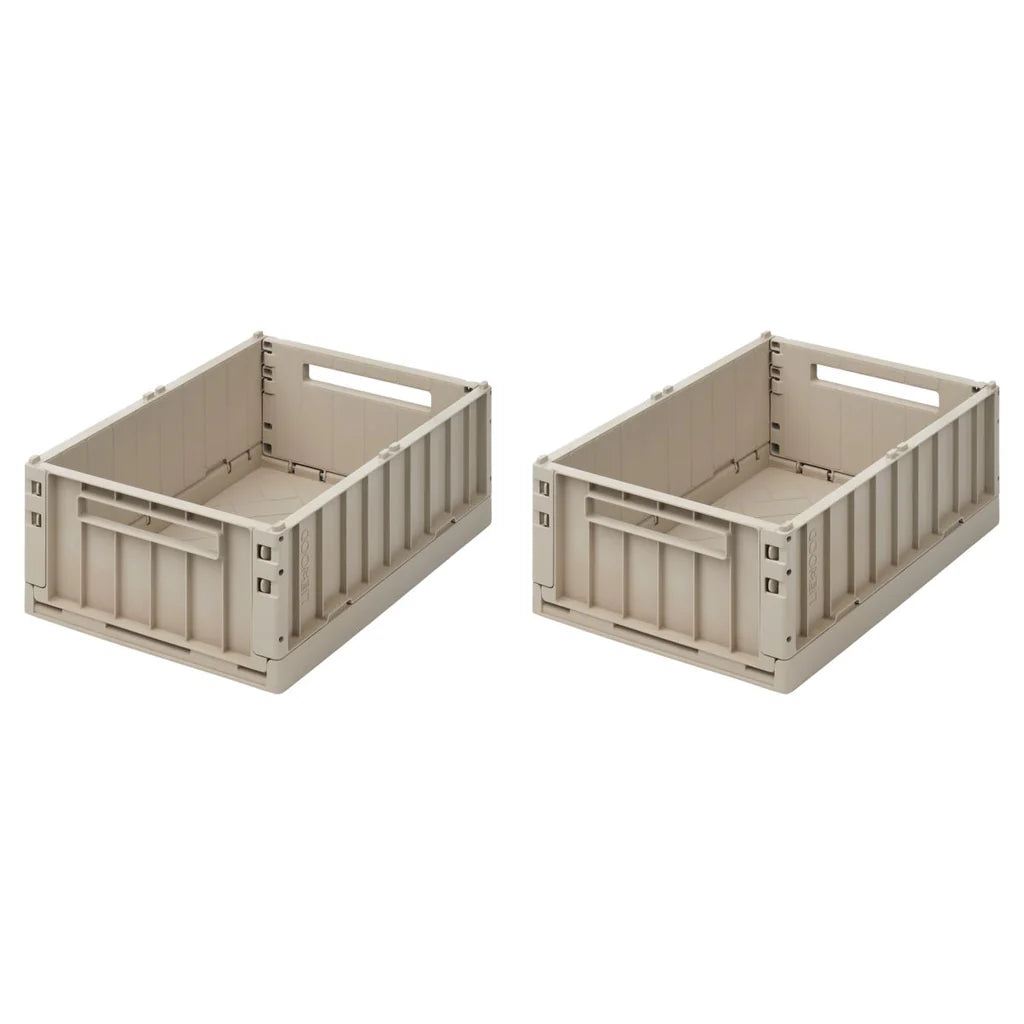 Weston Small Storage Box 2-pack - Sandy