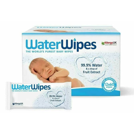 WaterWipes Box of 12 Packs of 60