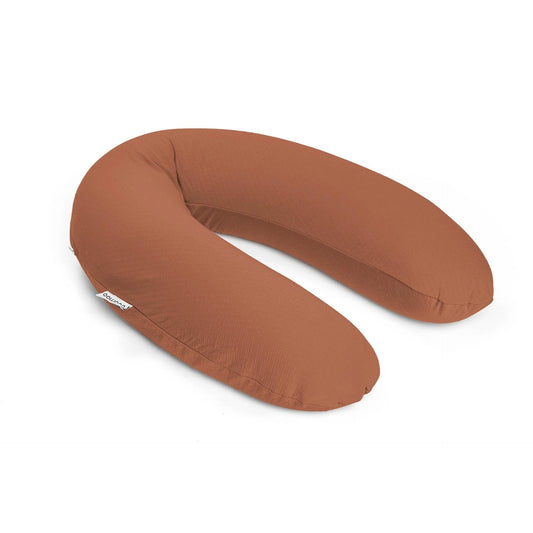 Buddy Pregnancy & Nursing Pillow - Tetra Jersey Terracotta