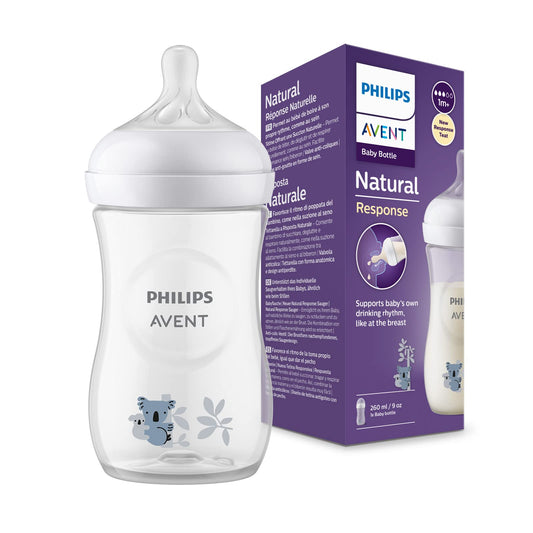 Natural Response Feeding bottle 260ml - Single Pack - Koala (SCY903/67)