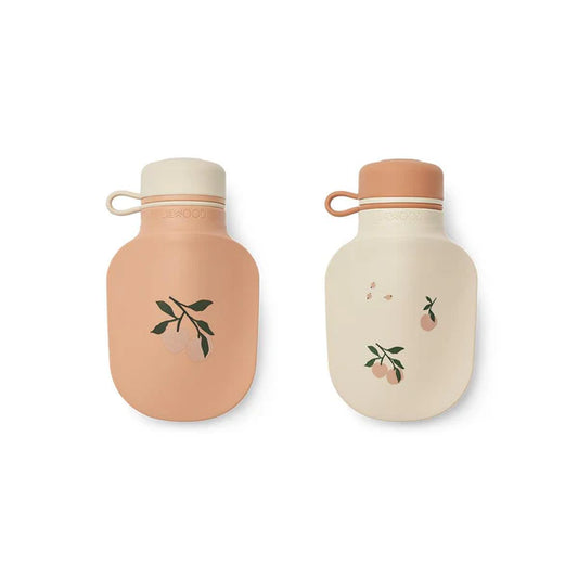 Lizzie Smoothie Bottle 2-Pack - Peach / Sea Shell