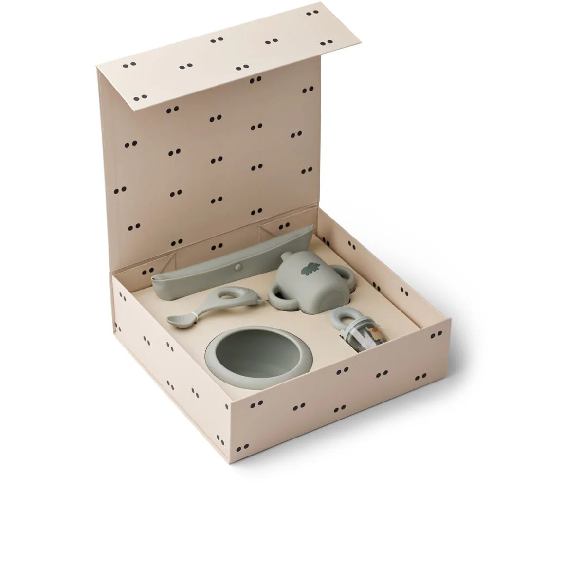 Mileah Baby Mealtime Set - Dove Blue