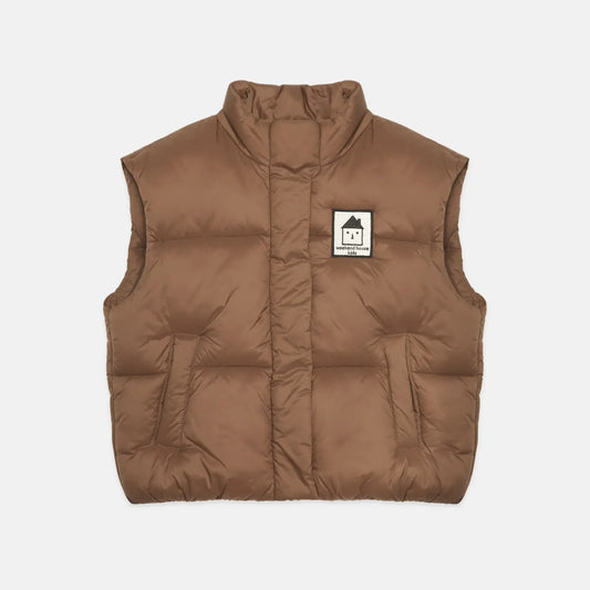 Brown Puffer Vest