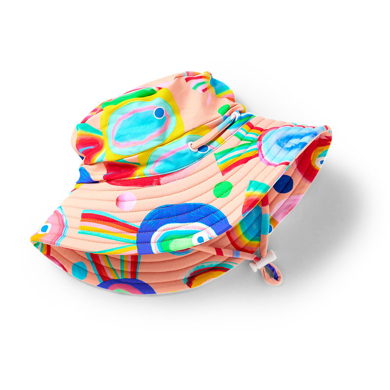 Swim Bucket Hat - Fancy Fins