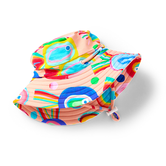 Swim Bucket Hat - Fancy Fins