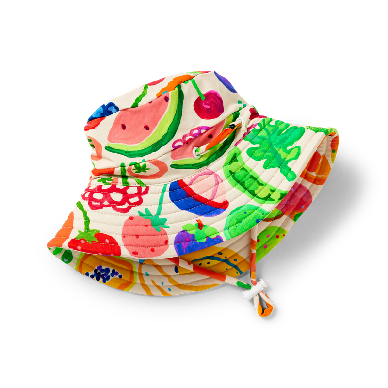 Swim Bucket Hat - Eat the Rainbow
