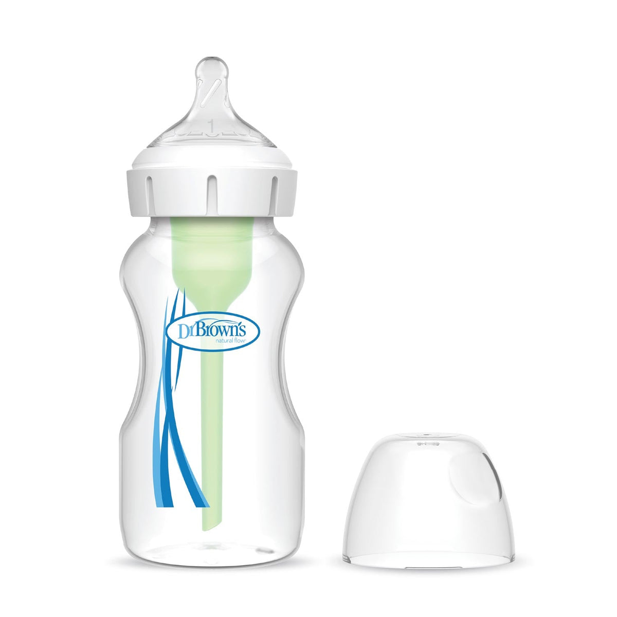 270 ml Options+ Anti-Colic+Wide-Neck Bottle With Level 1 Teat