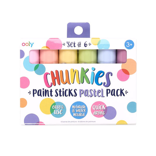 Chunkies Paint Sticks - Pastel (6)