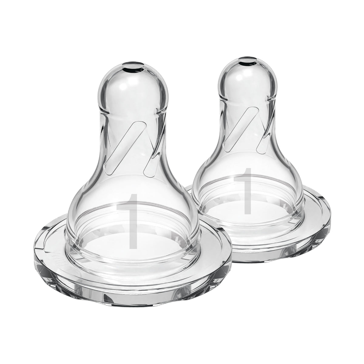 Narrow Level 1 Nipples 0m+, 2 pack