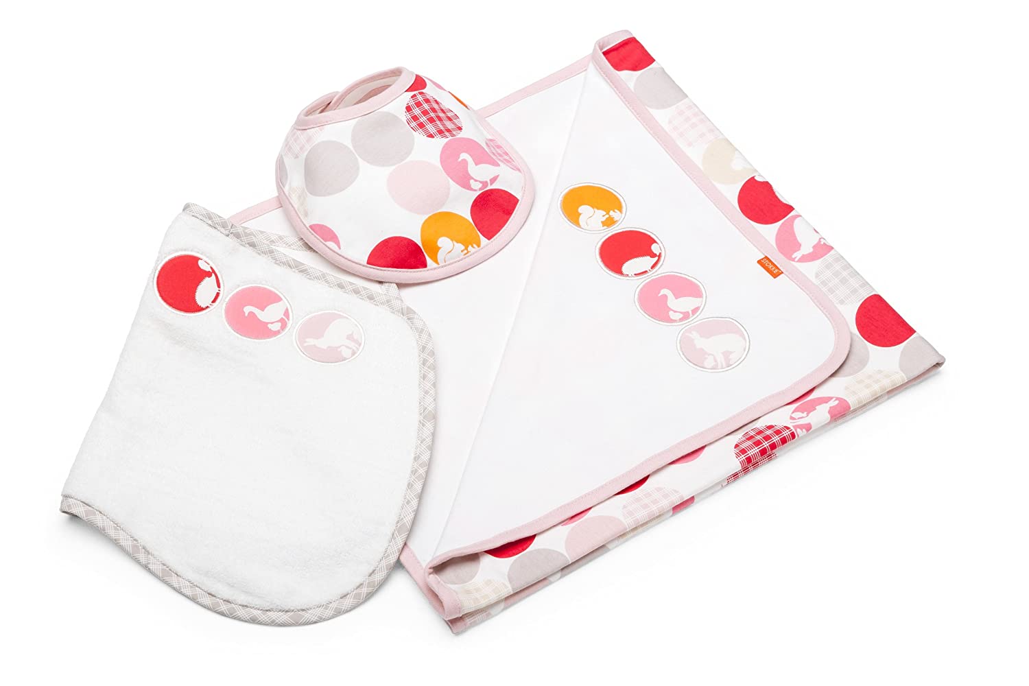 stokke bib Stokke® Jersey Blanket Set – Cookie Dough Boutique LB