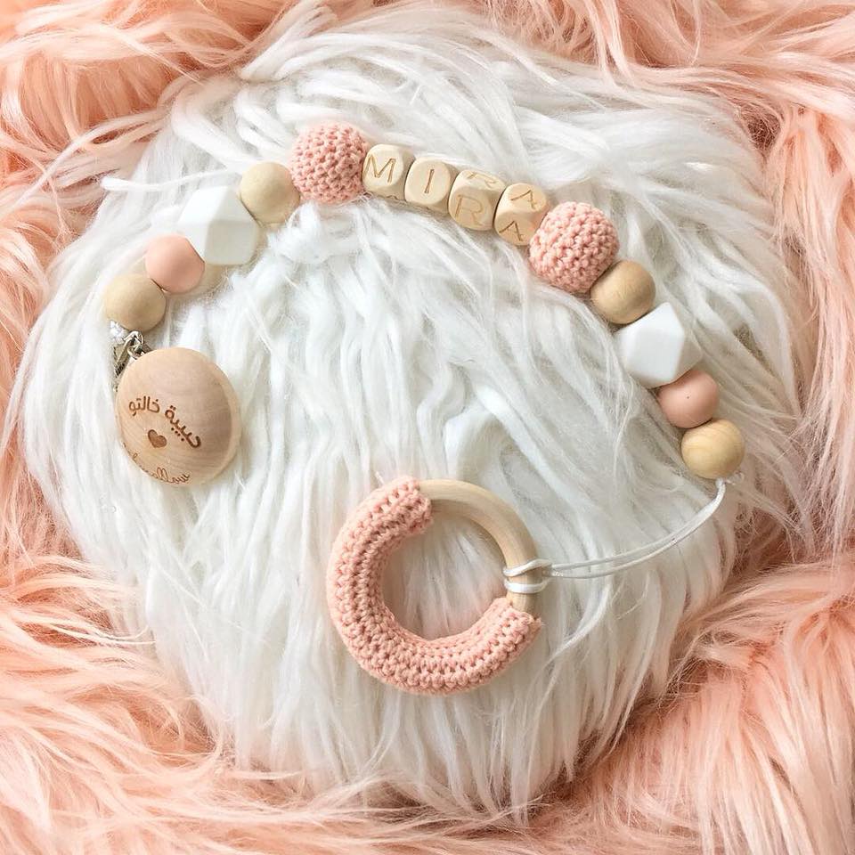 Crochet Ring Teether Chain