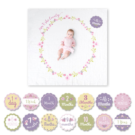 Baby’s First Year - Isn’t She Lovely - Blanket & Card Set