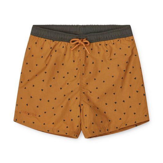 Duke Board Shorts - Triangle Golden Caramel
