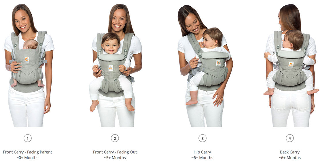 Ergobaby Omni 360 Pure Black Cookie Dough Boutique LB