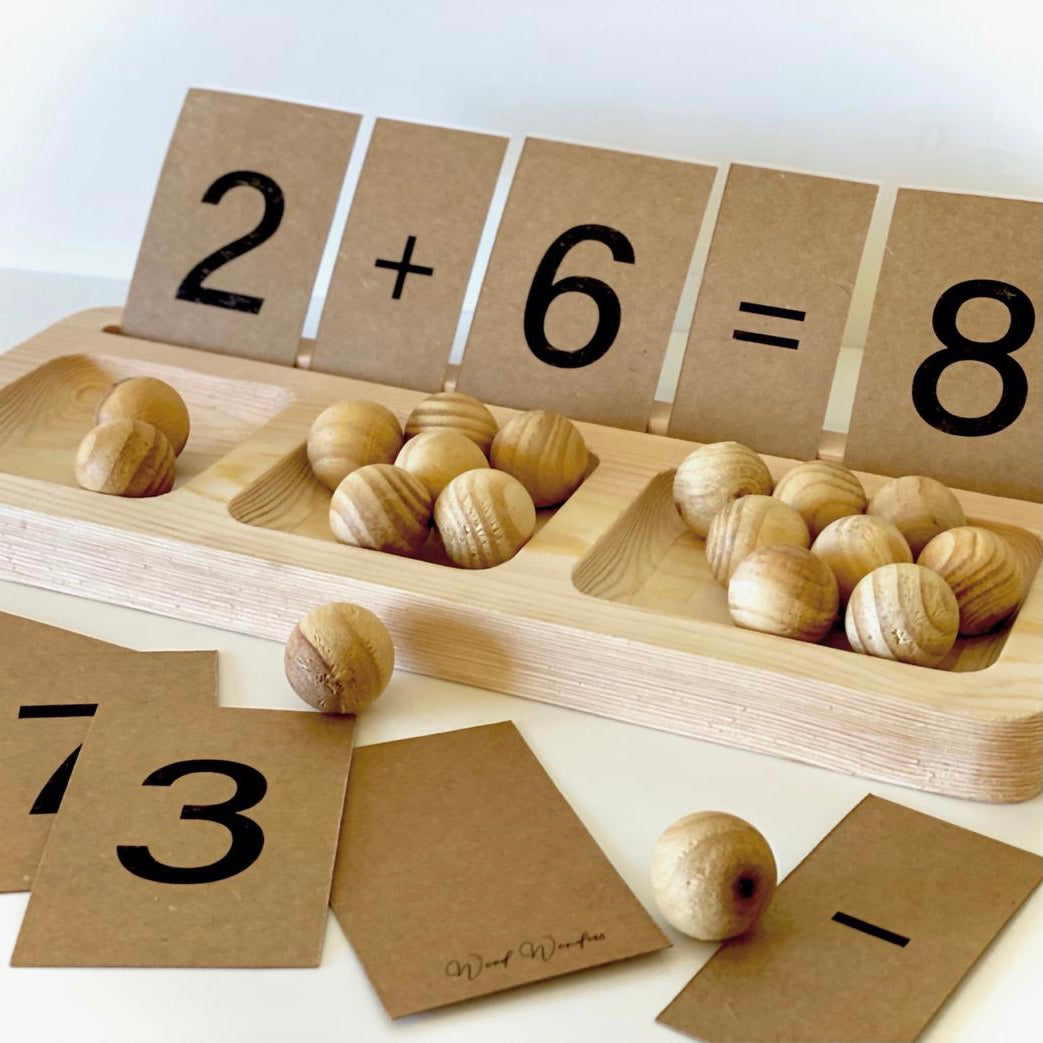 Educational Montessori Math Board