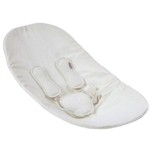 coco stylewood seat pad white