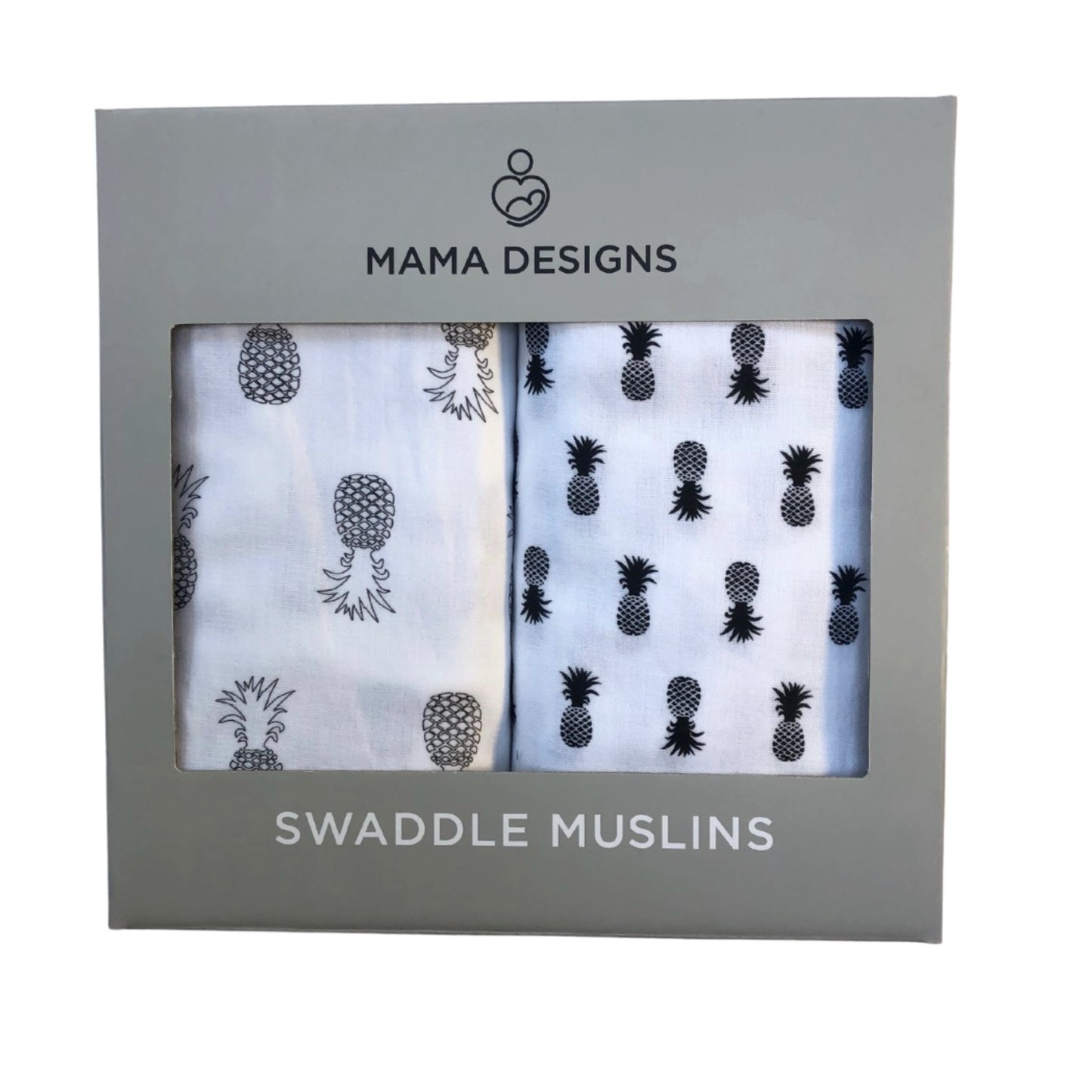 Muslin Swaddle Pack of 2 - Pineapple