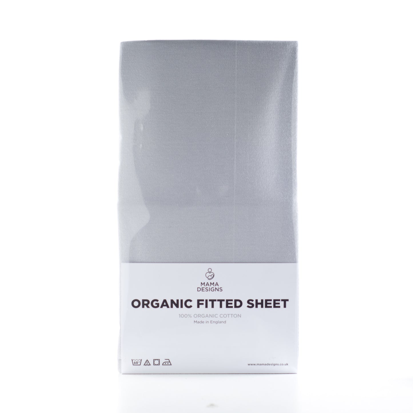 Organic Fitted Sheets - Grey