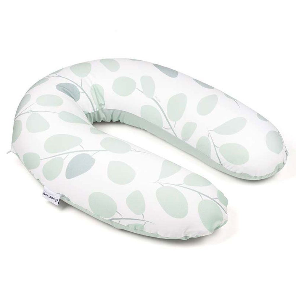 Buddy Pregnancy & Nursing Pillow - Leaves Aqua Green