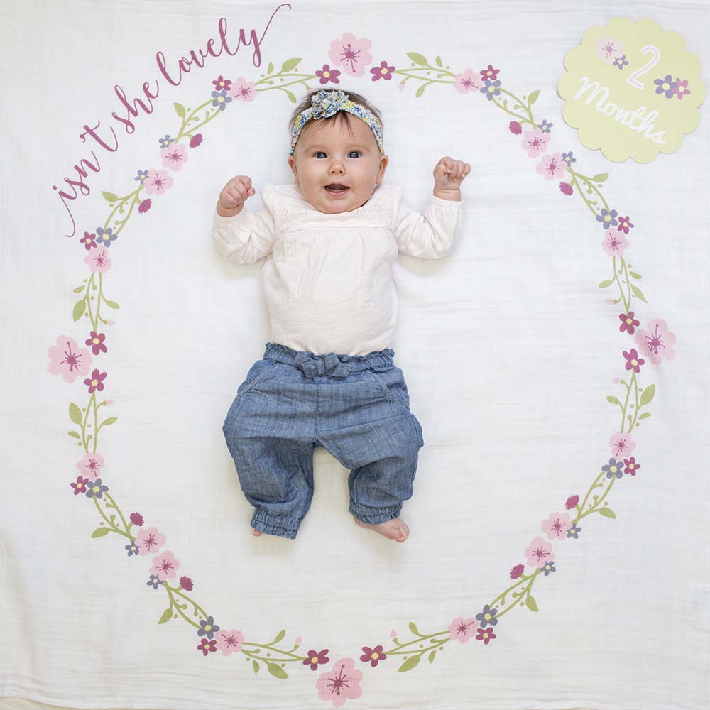 Baby’s First Year - Isn’t She Lovely - Blanket & Card Set