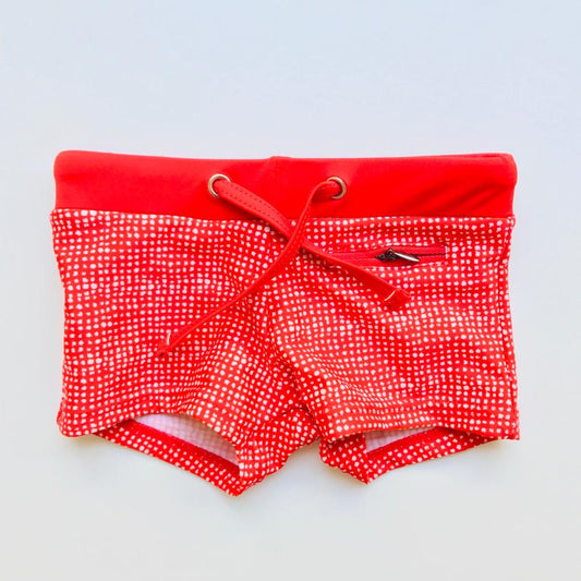 Kidscase Red Swim Shorts