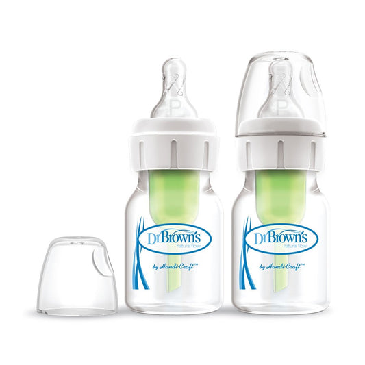 Natural Flow® Options+™ Preemie Baby Bottle, 2 oz/60 ml, 2 PK